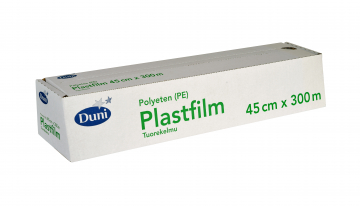 Plastfolie 0,45x300m Transparent i gruppen Handla efter produkt / vrigt  / Folie hos Duni AB (716620r)