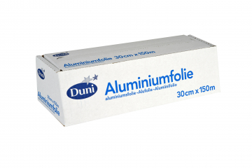 Aluminiumfolie 0,3x150m i gruppen Handla efter produkt / vrigt  / Folie hos Duni AB (719200r)