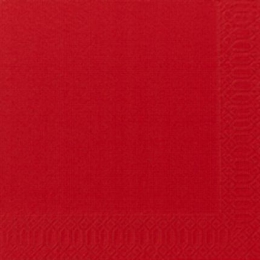 Lunchservett 3-lagers Röd 33x33cm i gruppen Handla efter produkt / Servetter / Lunchservetter Enfärgade hos Duni AB (104062r)
