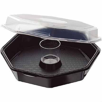 Matlda med kopp 950/90ml Octaview i gruppen Handla efter produkt / vrigt  / Boxar & Matldor / Kall mat hos Duni AB (157541r)