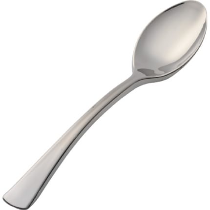 Plastsked 19cm Flair Silver i gruppen Handla efter Högtid / Dop hos Duni AB (161120r)