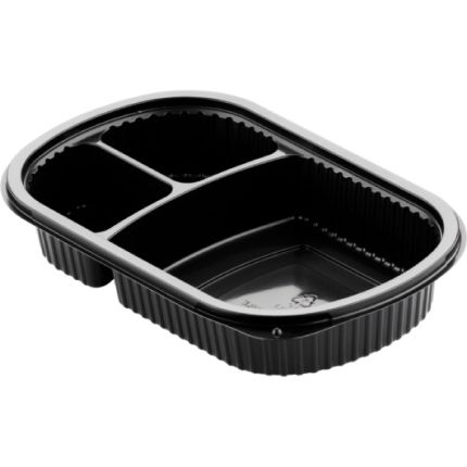 Matlåda 3-fack 500/100/100ml Mealbox i gruppen Handla efter produkt / Övrigt / Boxar & Matlådor hos Duni AB (161180)