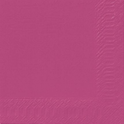 Kaffeservett 3-lagers Fuchsia 24x24cm i gruppen Handla efter produkt / Servetter / Kaffeservetter Enfrgade hos Duni AB (165347r)