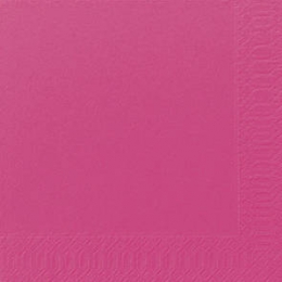 Kaffeservett 3-lagers Fuchsia 24x24cm i gruppen Handla efter produkt / Servetter / Kaffeservetter hos Duni AB (168408)