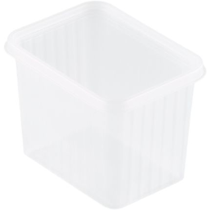 Plastlåda med lock 1000ml Fixpack i gruppen Handla efter produkt / Övrigt / Boxar & Matlådor hos Duni AB (170513r)