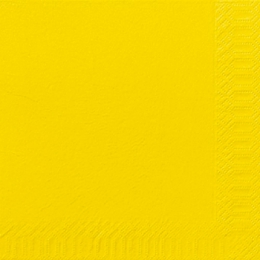 Läs mer om Middagsservett Yellow 40x40cm 125st