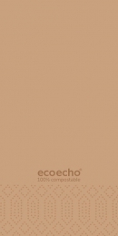 Frvikt middagsservett eco brown 40x40cm 1/8-vikta i gruppen Handla efter produkt / Servetter / 40 x 40 cm hos Duni AB (183319)