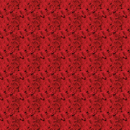 Snibbduk Dunicel 84x84cm Red Roses i gruppen Handla efter produkt / Dukar / Snibbdukar hos Duni AB (185685)