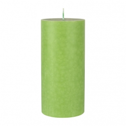 Blockljus 7x15cm Leaf Green i gruppen Handla efter produkt / Ljus / Blockljus hos Duni AB (185730)