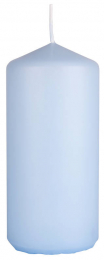 Blockljus 7x15cm Soft Blue i gruppen Handla efter produkt / Ljus / Blockljus hos Duni AB (186061)