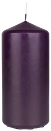 Blockljus 7x15cm Plum i gruppen Handla efter produkt / Ljus / Blockljus hos Duni AB (186066)