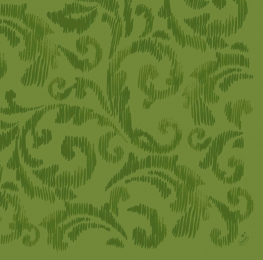 Middagsservett Dunilin Saphira Leaf Green 40x40cm i gruppen Handla efter produkt / Servetter / Middagsservett Design hos Duni AB (186701)