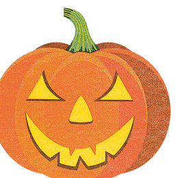 Lunshservett Dunisoft 33cm Halloween Pumkin i gruppen Handla efter produkt / Servetter / Lunchservetter Design hos Duni AB (193642)