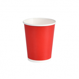 Pappersmugg 24 cl Rd i gruppen Handla efter produkt / Glas & Muggar / Muggar hos Duni AB (195418)