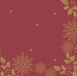 Middagsservett Dunisoft 40x40cm Graceful Holiday i gruppen Handla efter produkt / Servetter / Julservetter  hos Duni AB (197064)
