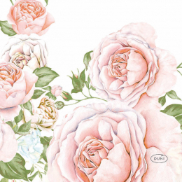 Kaffeservett 3-lagers 24x24cm Rose Glory i gruppen Handla efter produkt / Servetter / 24 x 24 cm hos Duni AB (197533)