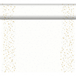 Vepa Dunicel 0,4 x 24 m Golden Stardust White i gruppen Handla efter produkt / Dukar / Juldukar hos Duni AB (200791)