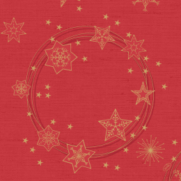 Middagsservett Dunilin 40x40cm Star Shine i gruppen Handla efter produkt / Servetter / Julservetter  hos Duni AB (200869)