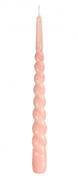 Twistade ljus 28cm Mellow Rose i gruppen Handla efter produkt / Ljus / Kronljus & Antikljus hos Duni AB (201369)