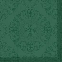 Middagsservett Dunilin 40x40cm Opulent Mrkgrn i gruppen  hos Duni AB (202578)