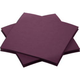 Kaffeservett Bio Dunisoft 20x20cm Plum i gruppen Handla efter produkt / Servetter / Bio Dunisoft  hos Duni AB (202954)