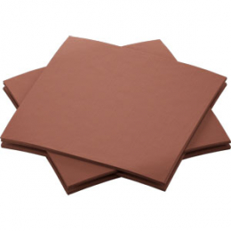Kaffeservett Bio Dunisoft 20x20cm Chestnut i gruppen Handla efter produkt / Servetter / Bio Dunisoft hos Duni AB (202958)
