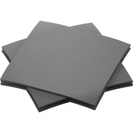 Kaffeservett Bio Dunisoft 20x20cm Granitgr i gruppen Handla efter produkt / Servetter / Kaffeservetter Enfrgade hos Duni AB (202961)