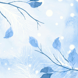 Läs mer om Middagsservett Dunisoft 40x40cm Frosted Winter