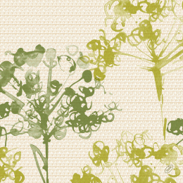 Middagsservett Bio Dunisoft 40x40cm Green Umbles i gruppen Handla efter produkt / Servetter / Bio Dunisoft hos Duni AB (206368)