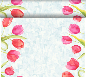 Vepa Dunicel 0,4x24m Painted Tulips i gruppen Handla efter produkt / Dukar / Vepor hos Duni AB (206389)