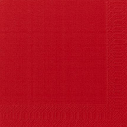 Lunchservett 3-lagers Röd 33x33cm i gruppen Handla efter produkt / Servetter / Lunchservetter Enfärgade hos Duni AB (2612r)