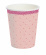 Pappersmugg 24cl Rice Pink