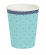 Pappersmugg 24cl Rice Blue